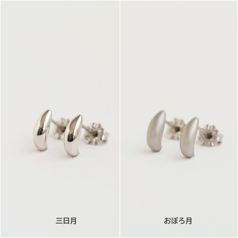 ピアスとバックキャッチのモデル画像