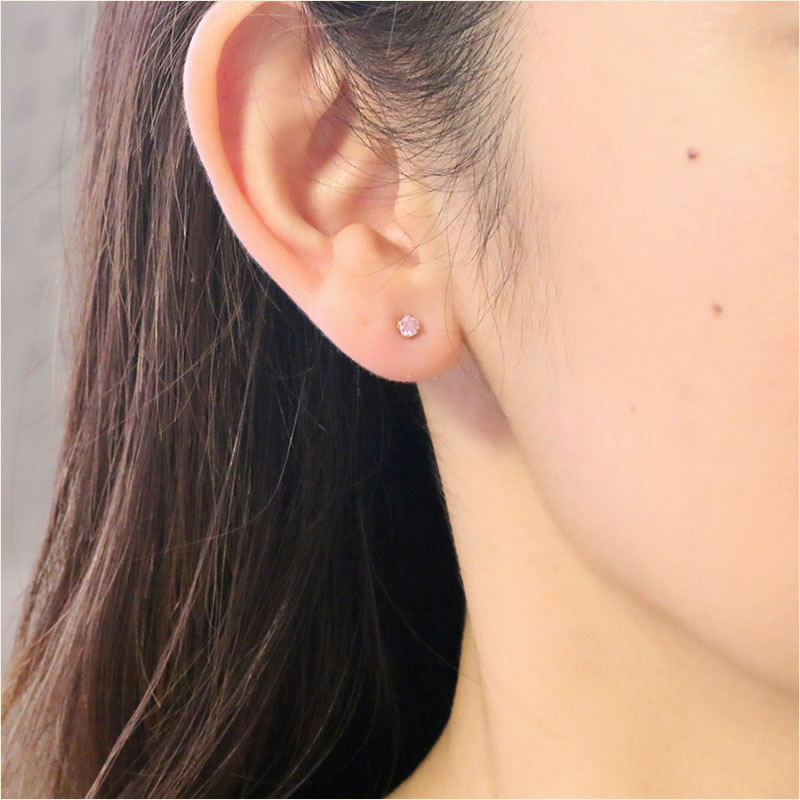 サファイアピンク耳写真画像