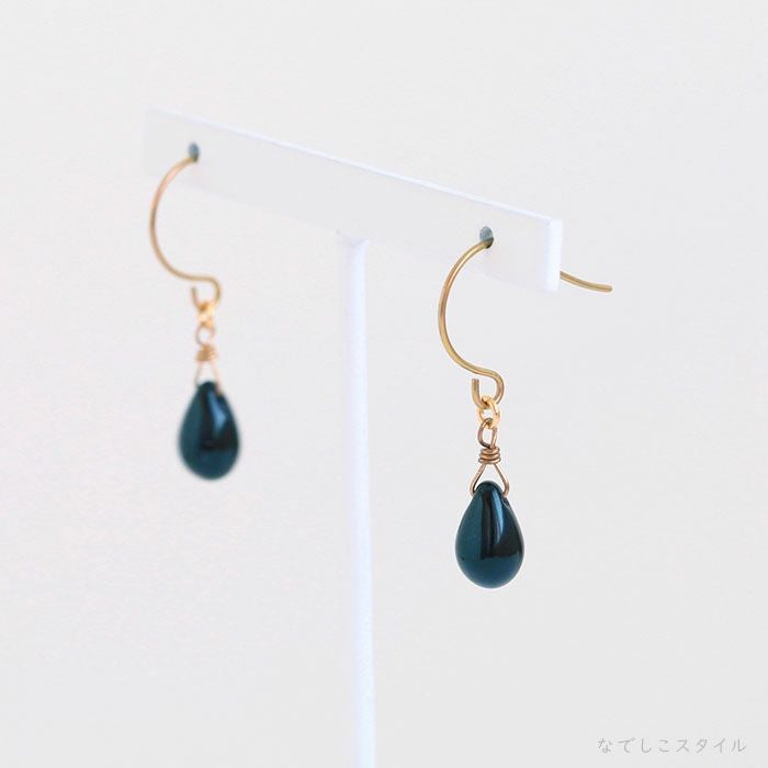 しずく型のティアドロップ「ジェットブラック」