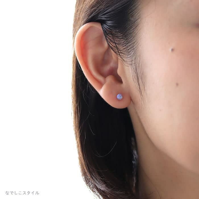 京都オパール/長月（ながつき） チタンピアスの通販SHOP｜なでしこスタイル