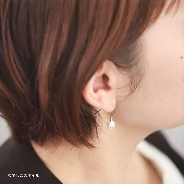 淡水パール/ フックピアス チタンピアスの通販SHOP｜なでしこスタイル