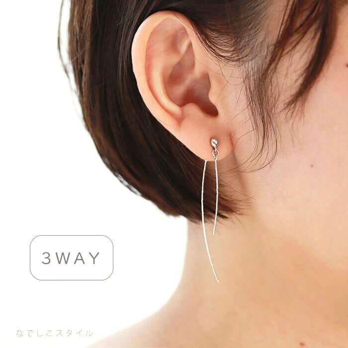 限定品】未使用・スワロフスキー 3wayピアス 【公式通販】